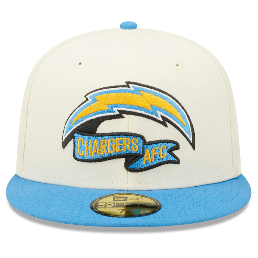 LOS ANGELES CHARGERS 2022 SIDELINE 59FIFTY GORRO AJUSTADO