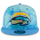 LOS ANGELES CHARGERS 2022 SIDELINE 9FIFTY SNAPBACK - INK