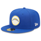 LOS ANGELES CHARGERS 2022 SIDELINE HISTORICAL 59FIFTY FITTED - AZUL CLARO