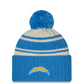 LOS ANGELES CHARGERS 2022 SIDELINE POM KNIT