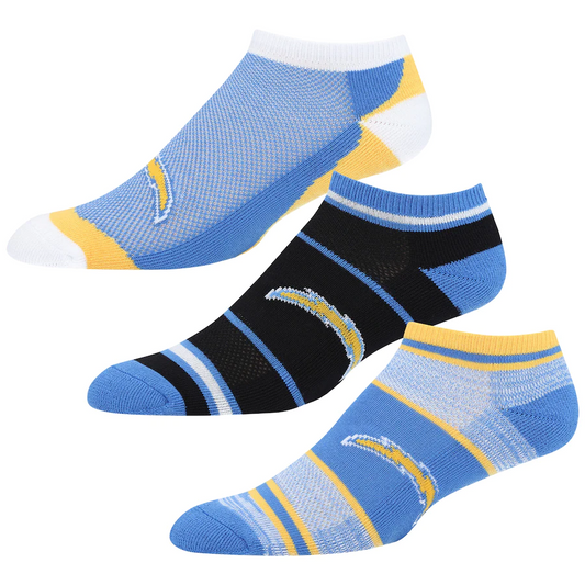 LOS ANGELES CHARGERS PACK DE 3 CALCETINES EN EFECTIVO