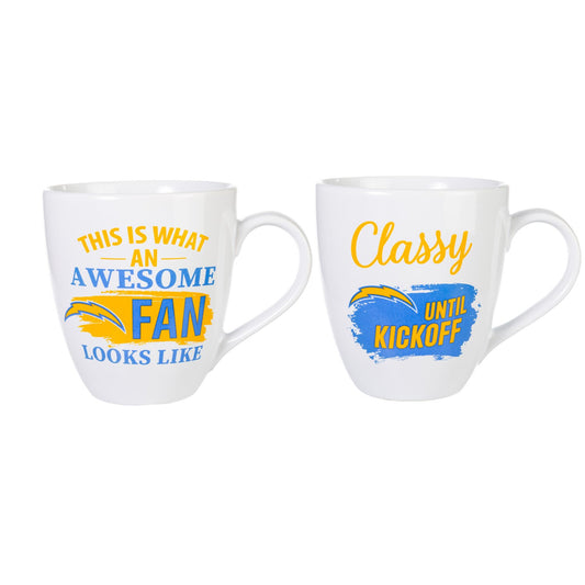 LOS ANGELES CHARGERS CUP O' JAVA SET