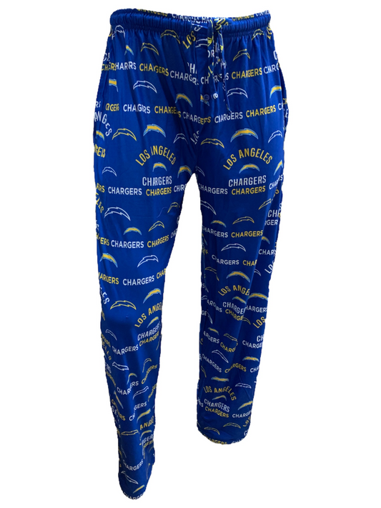 LOS ANGELES CHARGERS FLAGSHIP PANTALONES DE PIJAMA CON ESTAMPADO