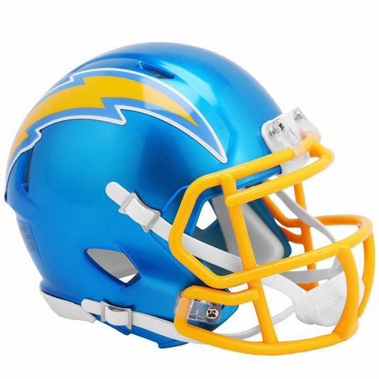 LOS ANGELES CHARGERS FLASH FULL SIZE REPLICA SPEED HELMET