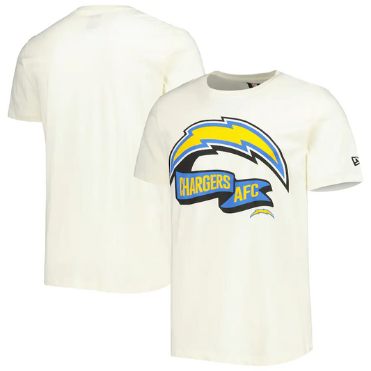 CAMISETA SIDELINE 2022 DE LOS ANGELES CHARGERS PARA HOMBRE - CREMA