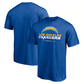 CAMISETA LOCKUP DEL EQUIPO 2022 PARA HOMBRE DE LOS ANGELES CHARGERS