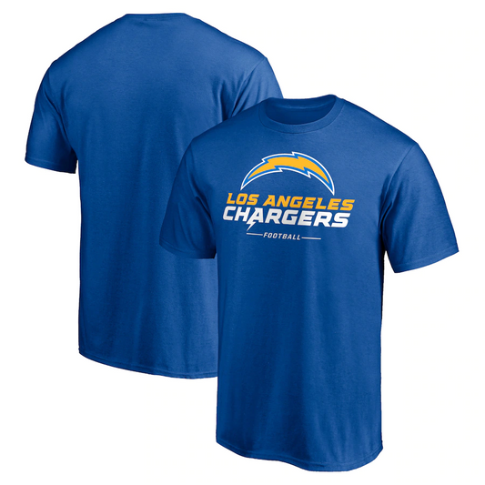 CAMISETA LOCKUP DEL EQUIPO 2022 PARA HOMBRE DE LOS ANGELES CHARGERS