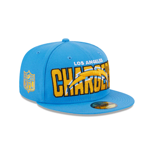 LOS ANGELES CHARGERS MEN'S 2023 NFL DRAFT ALT HAT 59FIFTY FITTED