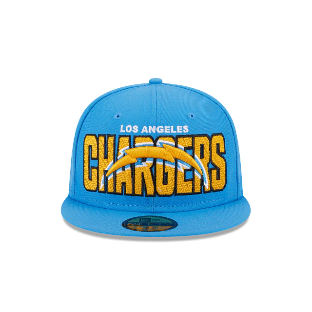 LOS ANGELES CHARGERS MEN'S 2023 NFL DRAFT ALT HAT 59FIFTY FITTED