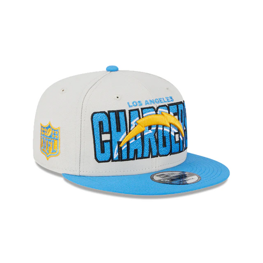 LOS ANGELES CHARGERS MEN'S 2023 NFL DRAFT HAT 9FIFTY SNAPBACK