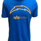 LOS ANGELES CHARGERS MEN'S ALPHA INDUSTRIES TEE