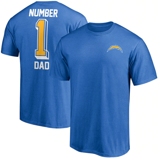 LOS ANGELES CHARGERS MEN'S FATHERS DAY T-SHIRT
