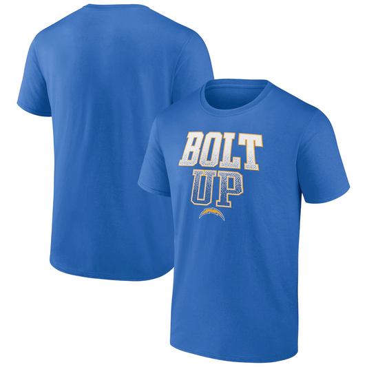 CAMISETA DE GOLPE PESADO PARA HOMBRE LOS ANGELES CHARGERS