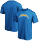 CAMISETA PRIMARIA CON LOGOTIPO PARA HOMBRE LOS ANGELES CHARGERS - AZUL POLVO