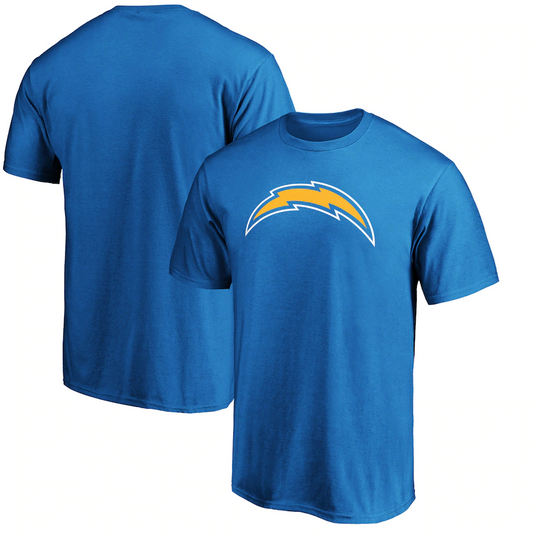 LOS ANGELES CHARGERS MEN'S PRIMARY LOGO TEE - POWDER BLUE