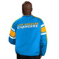LOS ANGELES CHARGERS MEN'S SWING ROUTE WINDBREAKER JACKET