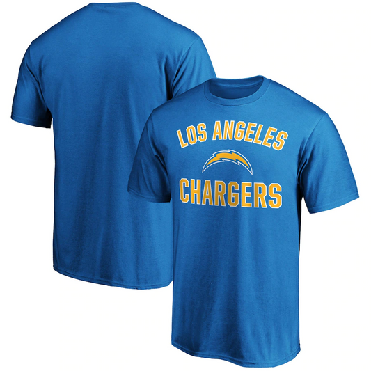 CAMISETA VICTORY ARCH DE LOS ANGELES CHARGERS PARA HOMBRE - AZUL POLVO