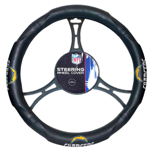 LOS ANGELES CHARGERS STEERING WHEEL COVER