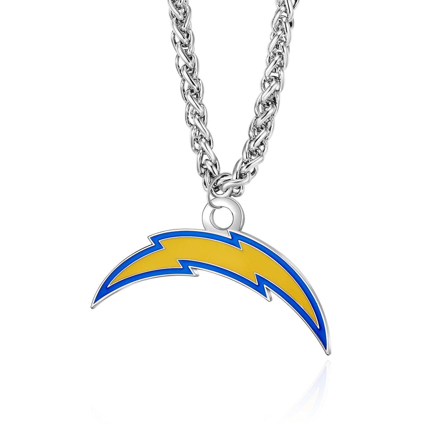 LOS ANGELES CHARGERS TEAM LOGO NECKLACE
