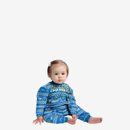 LOS ANGELES CHARGERS TODDLERS TODDLERS PIJAMA ESTAMPADO