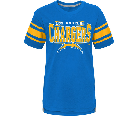 LOS ANGELES CHARGERS YOUTH HUDDLE UP T-SHIRT