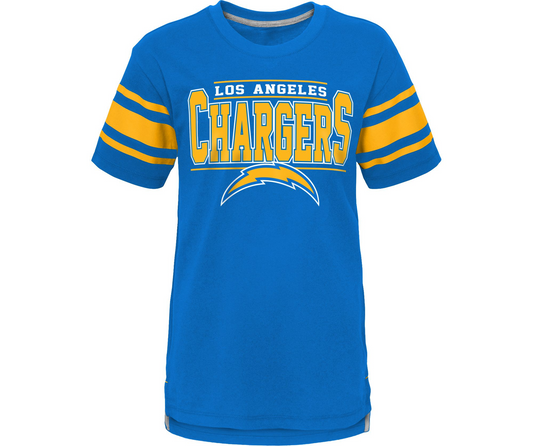 CAMISETA JUVENIL DE LOS ANGELES CHARGERS HUDDLE UP