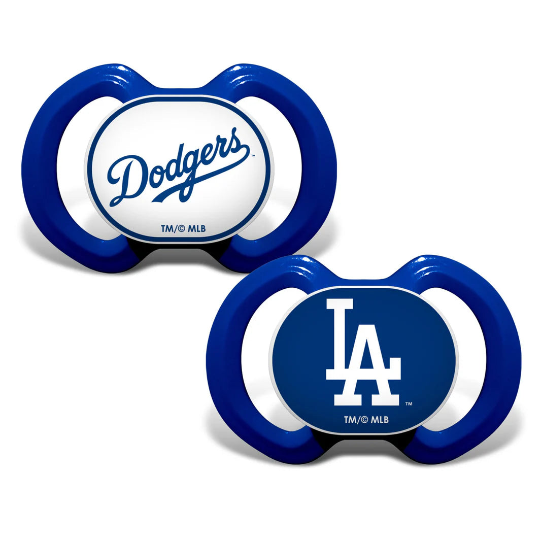 LOS ANGELES DODGERS PACK DE 2 CHUPETES