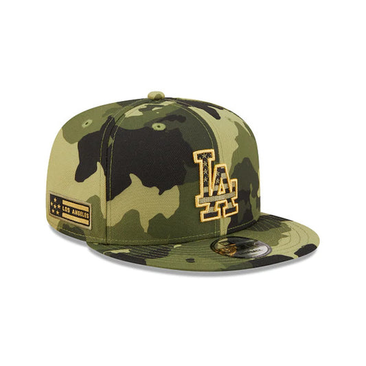 LOS ANGELES DODGERS 2022 FUERZAS ARMADAS 9FIFTY GORRA GORRA