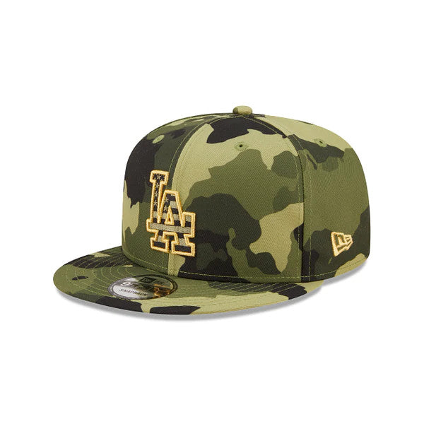 LOS ANGELES DODGERS 2022 FUERZAS ARMADAS 9FIFTY GORRA GORRA