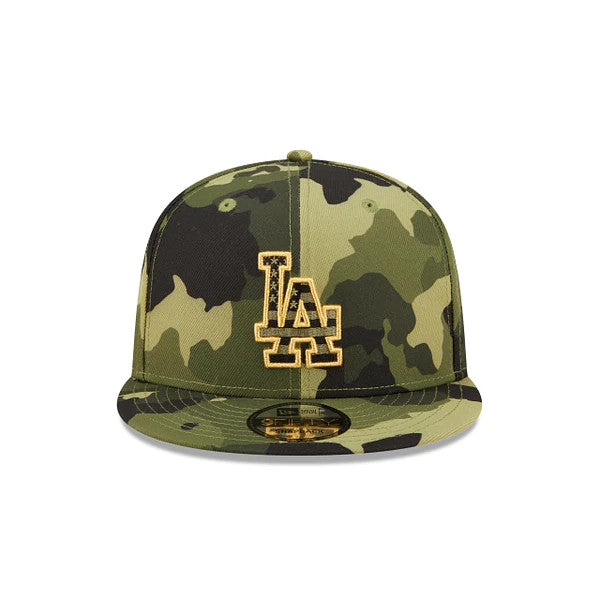 LOS ANGELES DODGERS 2022 FUERZAS ARMADAS 9FIFTY GORRA GORRA
