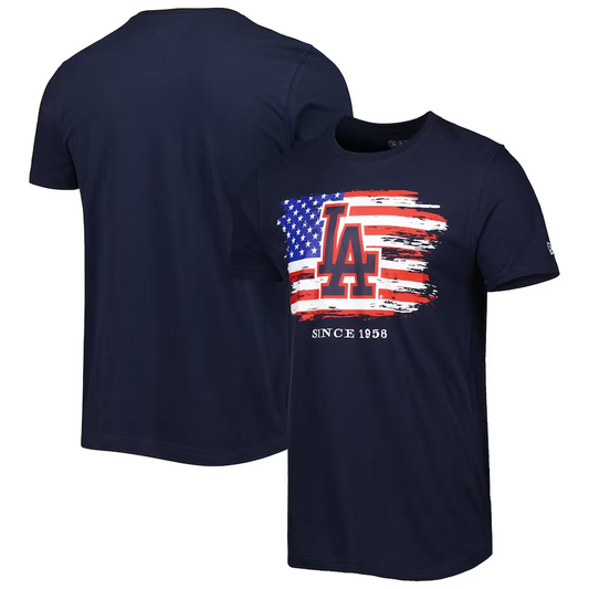 LOS ANGELES DODGERS 2022 MEN'S 4TH OF JULY T-SHIRT