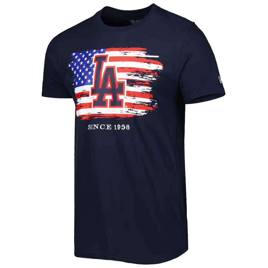 LOS ANGELES DODGERS MEN'S 2022 MLB 4TH OF JULY T-SHIRT