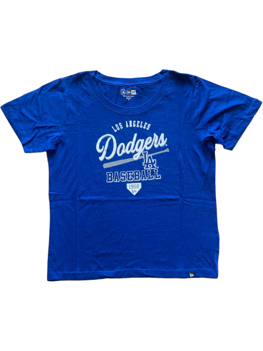 LOS ANGELES DODGERS 2023 CAMISETA DE PRÁCTICA DE BATEO PARA MUJER