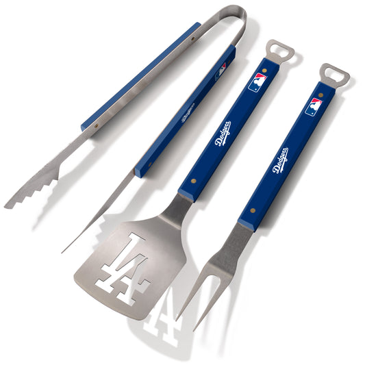 LOS ANGELES DODGERS 3-PIECE SPORTULA BBQ UTENSIL SET