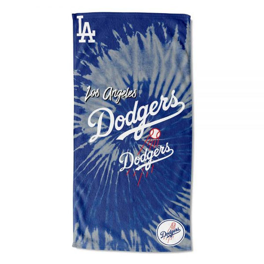 TOALLA DE PLAYA LOS ANGELES DODGERS 30X60 PSICODÉLICA