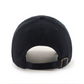 LOS ANGELES DODGERS ADJUSTABLE 47 BRAND CLEAN UP HAT - BLACK/ BLACK