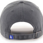 LOS ANGELES DODGERS ADJUSTABLE 47 BRAND CLEAN UP HAT - CHARCOAL