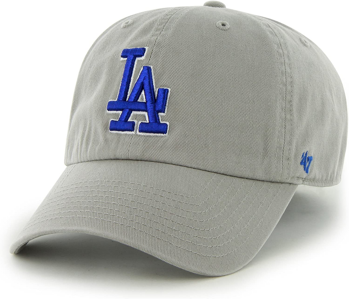 GORRO DE LIMPIEZA AJUSTABLE DE LA MARCA 47 DE LOS ANGELES DODGERS - GRIS/EQUIPO