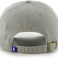 LOS ANGELES DODGERS ADJUSTABLE 47 BRAND CLEAN UP HAT - GREY/TEAM