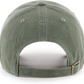 LOS ANGELES DODGERS ADJUSTABLE 47 BRAND CLEAN UP HAT - MOSS GREEN