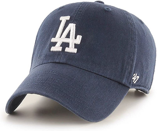 GORRO DE LIMPIEZA AJUSTABLE DE LA MARCA 47 DE LOS ANGELES DODGERS - AZUL MARINO