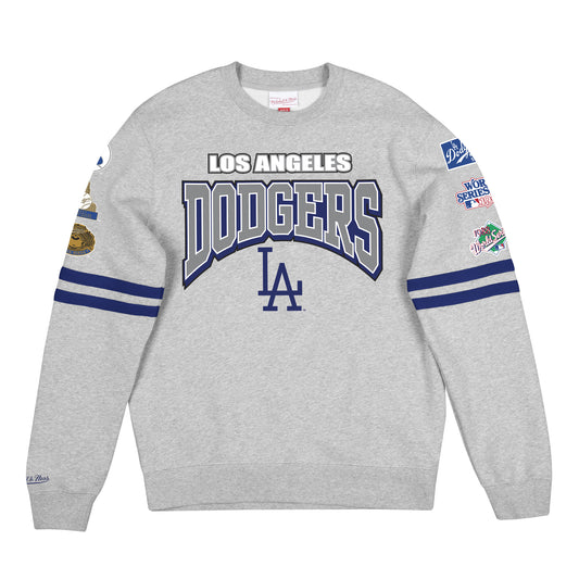 LOS ANGELES DODGERS ALL OVER PRINT FLEECE SWEATER