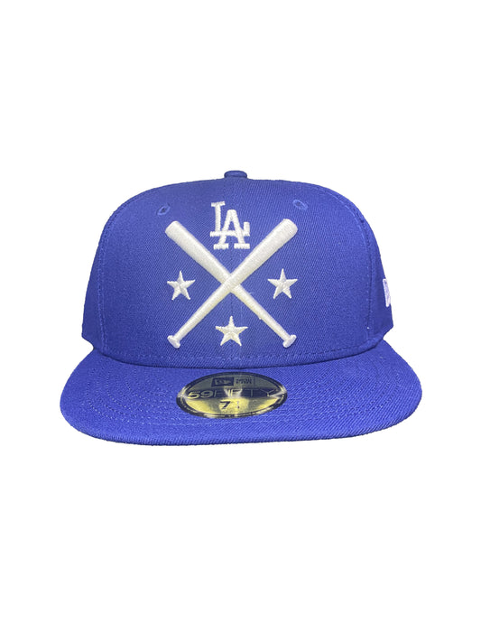 LOS ANGELES DODGERS BATS 59FIFTY FITTED