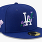 LOS ANGELES DODGERS BLOOM SIDEPATCH 59FIFTY FITTED HAT