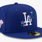 LOS ANGELES DODGERS BLOOM SIDEPATCH 59FIFTY SOMBRERO AJUSTADO