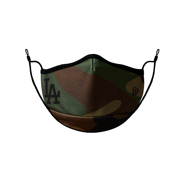 LOS ANGELES DODGERS CAMO FACE MASK