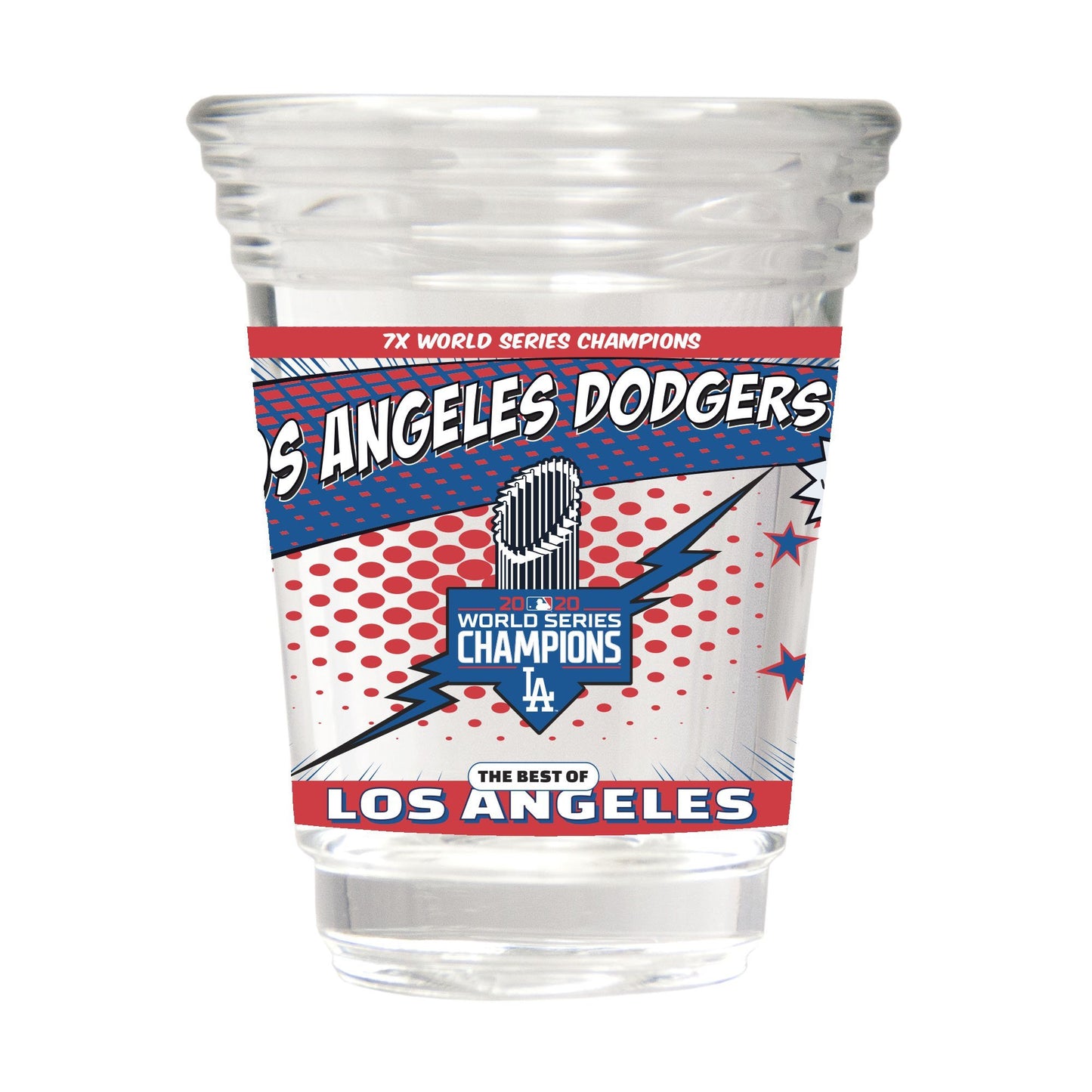 LOS ANGELES DODGERS CHAMPS PARTY SHOT GLASS