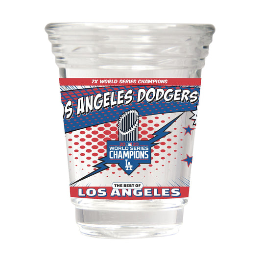 LOS ANGELES DODGERS CHAMPS PARTY VASO CHUPITO