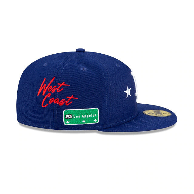 LOS ANGELES DODGERS CITY TRANSIT 59FIFTY EQUIPADO