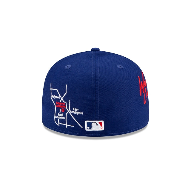 LOS ANGELES DODGERS CITY TRANSIT 59FIFTY EQUIPADO